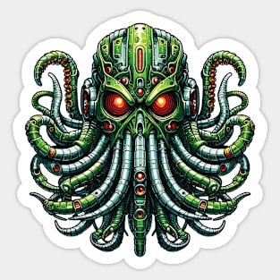 Biomech Cthulhu Overlord S01 D23 Sticker